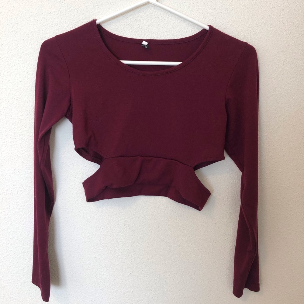 Cutout Crop Top